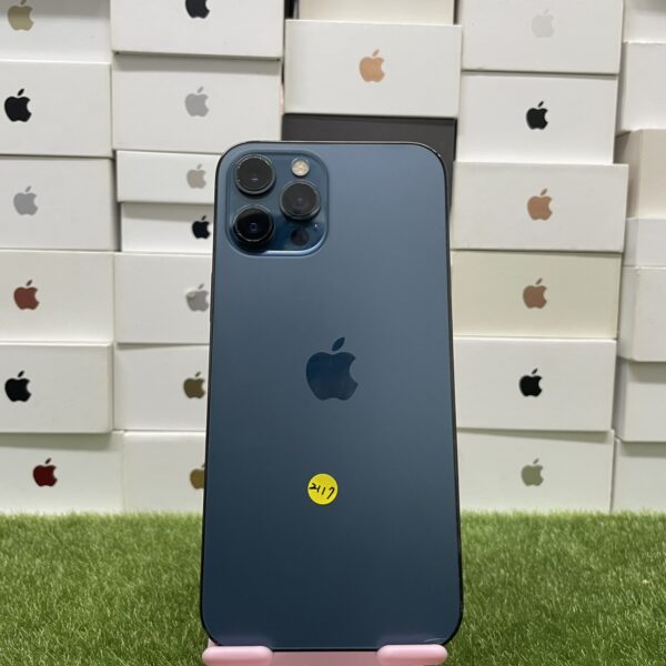 【工作機】iPhone 12 Pro MAX 256G 藍 6.7吋 蘋果 瘋回收 板橋 致理學校 二手機 2117