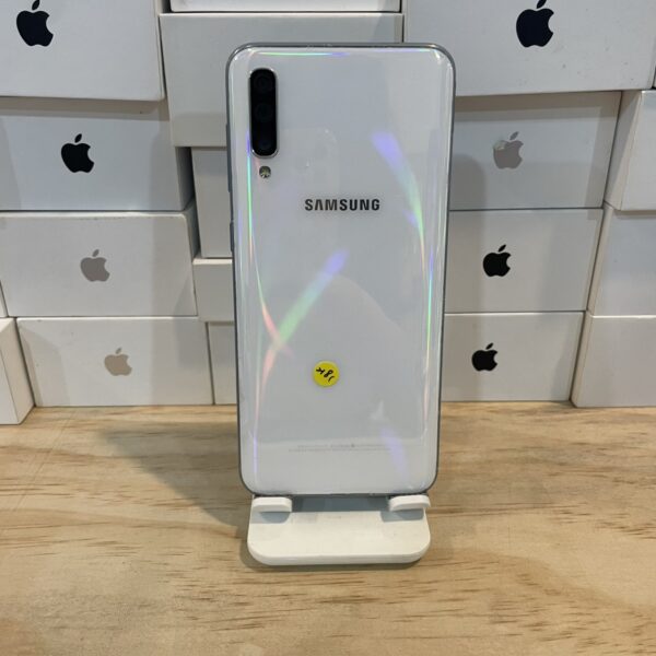 【便宜手機】SAMSUNG A50 6G 128G 6.4吋 白色 三星 手機 新北 買手機  2181