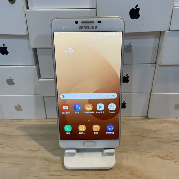 【便宜手機】SAMSUNGGalaxy C9 Pro 6G 64GB 6吋 金 三星 手機 新北 板橋 瘋回收 2200：圖片 2