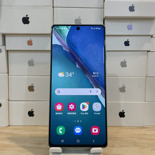 【外觀漂亮】SAMSUNG Galaxy Note20 5G 綠 8G 256G 6.7吋 三星 手機 新埔 2325：圖片 2