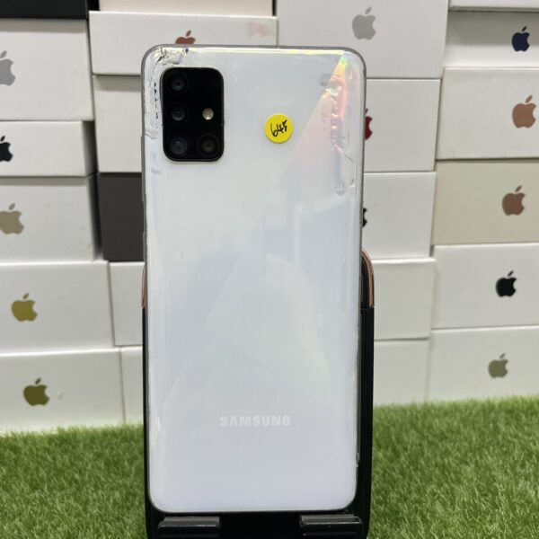 【請詳內文】SAMSUNG A51 6G 128G 6.5吋 白 三星 手機 板橋 新埔 買手機 瘋回收 0645