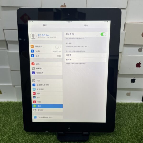 【蘋果平板】iPad4 WIFI 銀 16G 9.7吋 Apple 蘋果 平板 新北 板橋 新埔  1670：圖片 2
