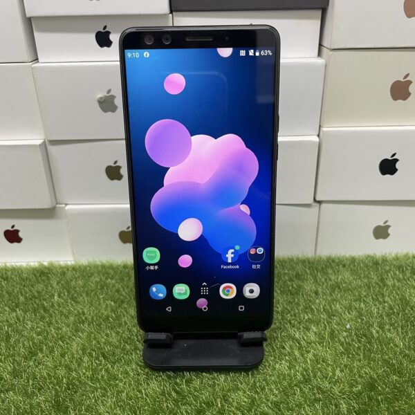【小瑕疵】HTC U12+ 6G 128GB 黑 6吋 HTC 手機 新北 板橋 買手機 瘋回收 致理科大 2019：圖片 2