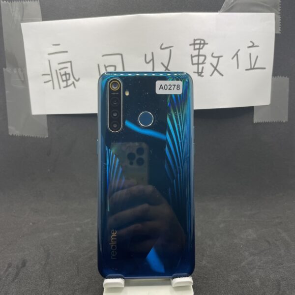 【便宜手機】realme 5 PRO 8G 128G 6.3吋 藍 真我 二手機 新北 板橋 瘋回收 A0278