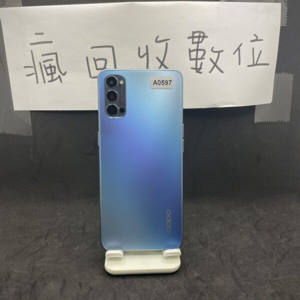 【便宜手機】OPPO Reno4 5G 8G 128G 6.4吋 藍 歐珀 手機 新北 板橋 新埔 瘋回收 A0597