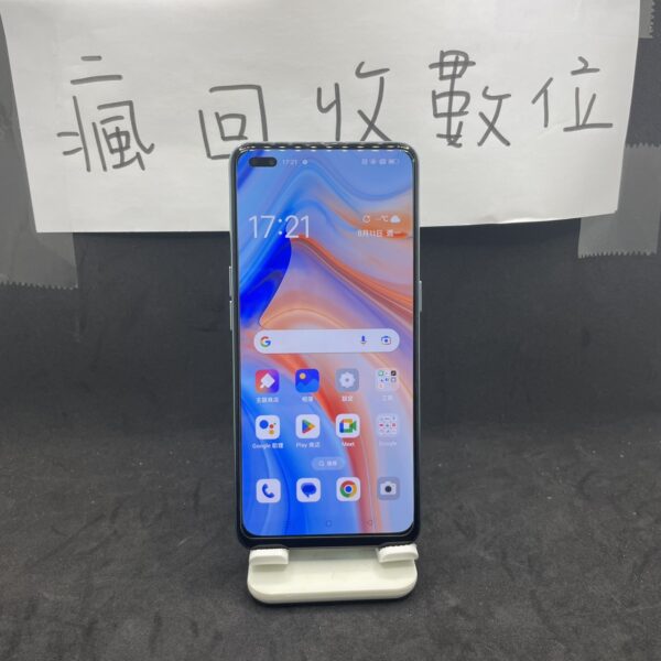 【便宜手機】OPPO Reno4 5G 8G 128G 6.4吋 藍 歐珀 手機 新北 板橋 新埔 瘋回收 A0597：圖片 2
