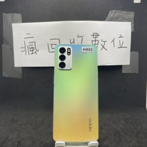 【平價手機】OPPO Reno6 5G 8G 128G 6.43吋 藍 歐珀 板橋 新埔 二手機 A0652