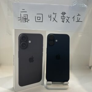 【保固202605】iPhone 16 128G 黑色 6.1吋 蘋果 瘋回收 板橋 四維公園  A1278