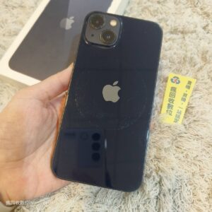 【原盒序】 iPhone 13 128G  6.1吋 黑色 蘋果 手機  板橋  工作機 瘋回收 X0435
