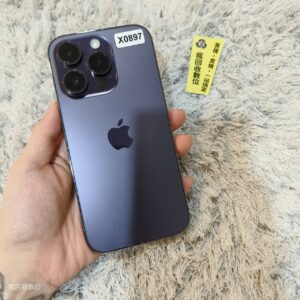 6554_0 【蘋果手機】iphone 14 PRO 256G 6.1吋 紫 新北 板橋 新埔 瘋回收 二手機 X0897