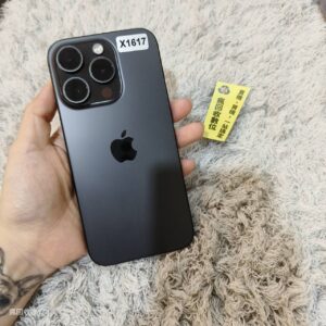 8122_0 【蘋果手機】iphone 15 PRO 128G 6.1吋 黑色 蘋果 新北 板橋 買手機 瘋回收 X1617