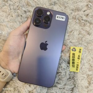 【蘋果手機】iphone 14 PRO MAX 128G 紫色 6.7吋 新北 板橋 新埔 二手機 瘋回收 X1791