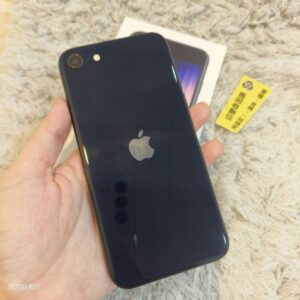 13376_0 【蘋果備用機】iPhone SE3 64G 4.7吋 黑色 蘋果 瘋回收 板橋 備用機 X2189