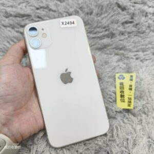 16280_0 【便宜蘋果手機】iphone 11 256G 6.1吋 白色 蘋果 瘋回收 板橋 四維公園 X2494
