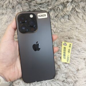 16654_0 【蘋果手機】iphone 14 PRO 256G 6.1吋 黑色 新北 板橋 新埔 瘋回收 X2625