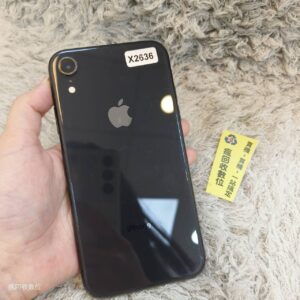 【便宜備用機】APPLE iPhone XR 128G 6.1吋 黑色 蘋果 手機 新北 板橋 二手機 X2636