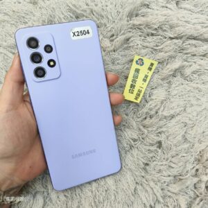 【便宜手機】SAMSUNG A52 5G 6G 128G 6.5吋 紫色 三星 手機 新北 新埔 買手機 X2504